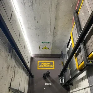 Inside Lift Shaft 6